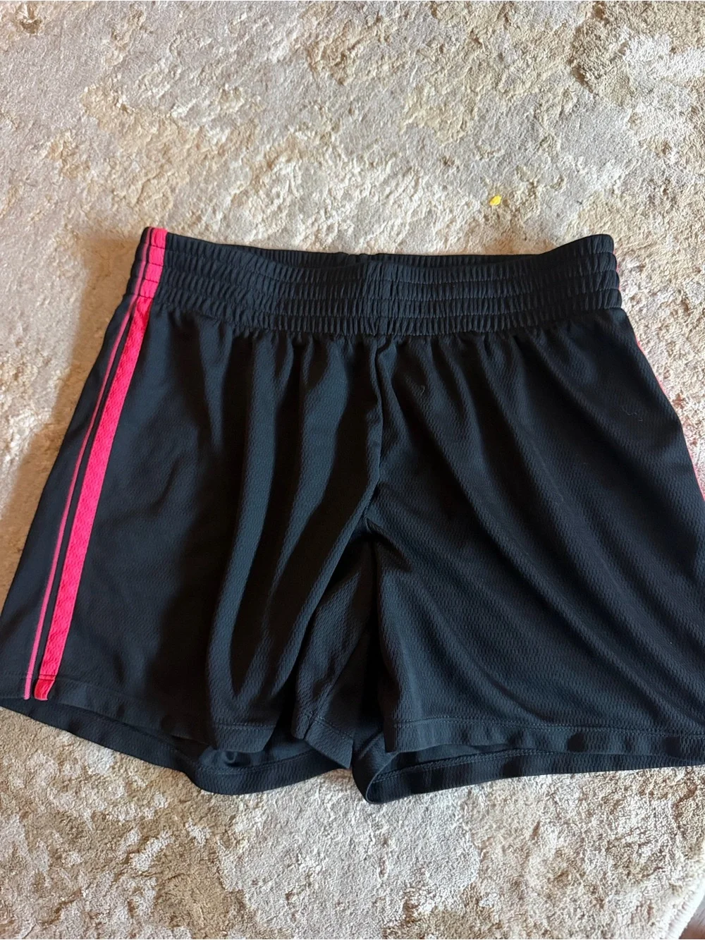Vintage champion Athletic Shorts with Pink Side Stripe
